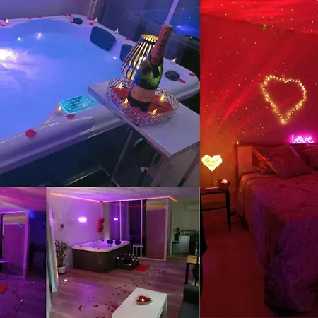 Appartement Cocoonspa Loveroom Jacuzzi *